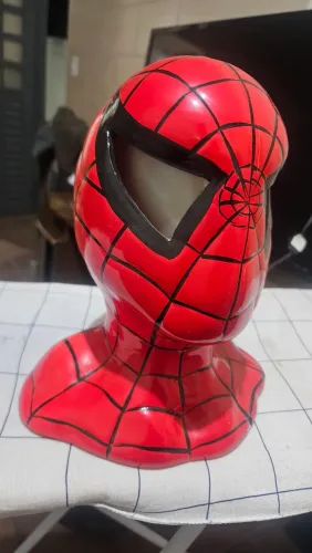 Abajour Homem Aranha Cerâmica bivolt 