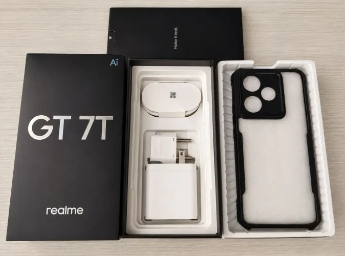 Realme GT 7T | 12GB + 256GB | A prova D'água | Bateria 7000mAh