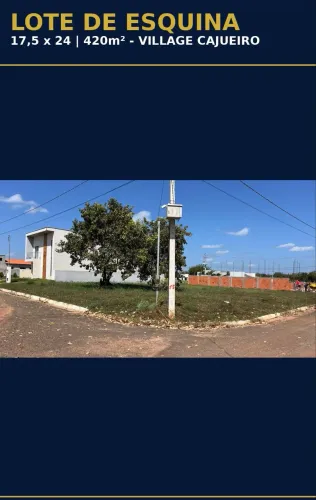 Vende-se lote no condomínio Village Cajueiro em Timon-MA
