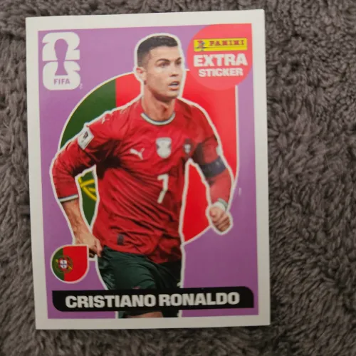 Figurinha legend Cristiano Ronaldo
