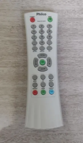 Controle Tv Philco R166di Ph14d/ Ph14e/ Ph21c/ Ph21e/ Ph29b