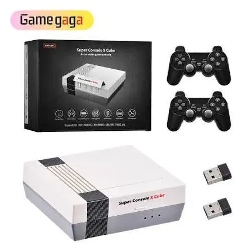 Super Console X Cube 128GB + 4 Controles | Retro Game