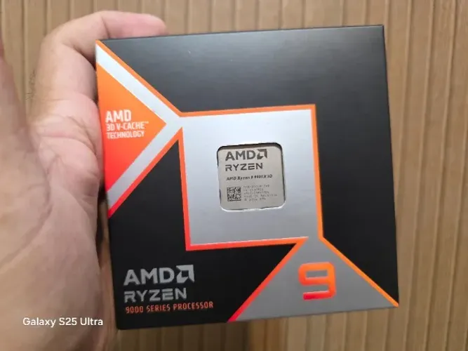 Ryzen9 9900x3d Processador novo na caixa com nota fiscal