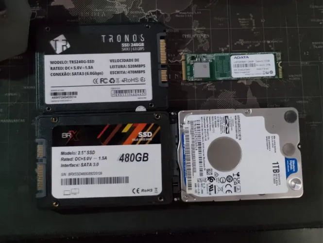 SSD 120-240-480gb