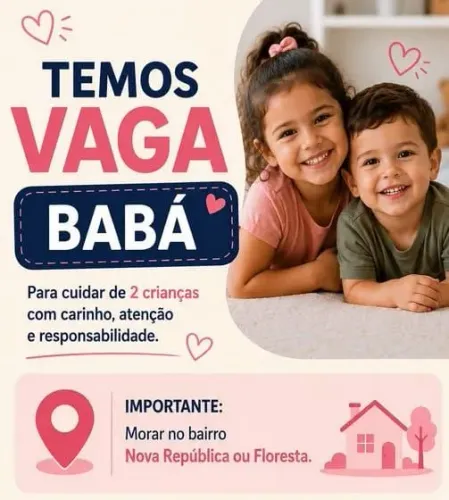 Vaga p/ Babá