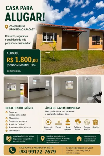 Casa em Condomínio Fechado