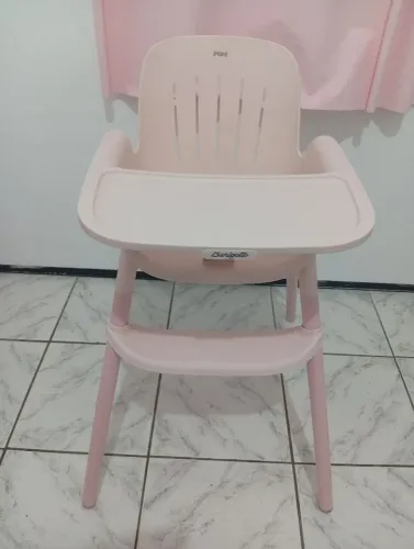 Cadeira de alimentação infantil Rosa 