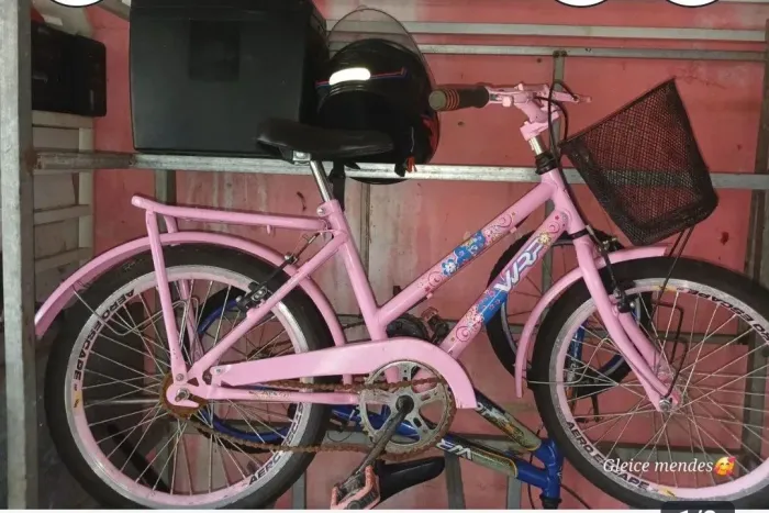 Vende-se bicicleta infantil no valor de 550 reais