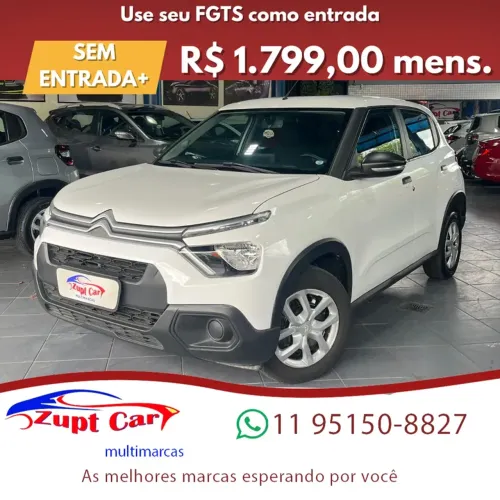 Citroen C3 Live Pack 1.0 Flex 6V 5P Mec. 2024