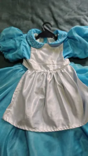 Fantasia Infantil Alice no País das Maravilhas ? Vestido