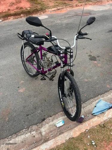 Motorizada 80cc motor Bicimoto