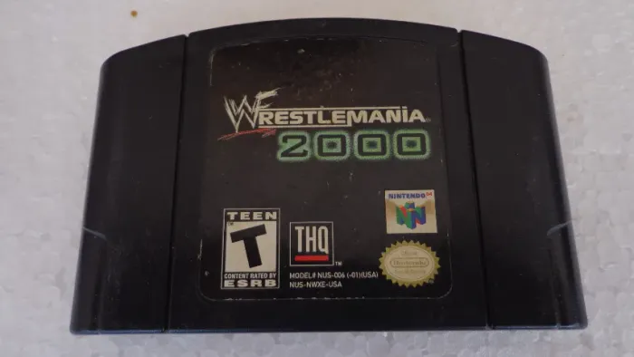 Cartucho N64 - Wrestlemania 2000 (Usado)