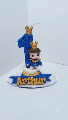 VELA 1 ANO ARTHUR REALEZA/PRÍNCIPE