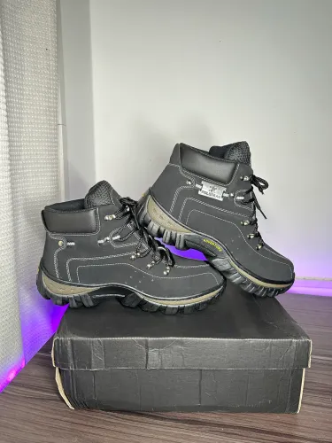 Bota de couro polo fran