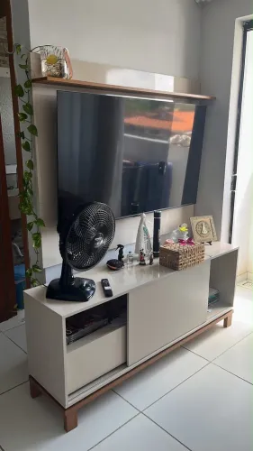 Móvel da sala rack tv até 65 polegadas painel + rack