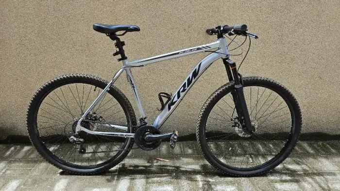 Bicicleta aro 29 KRW Alumínio, Shimano TZ 24 Vel. Tam. 21