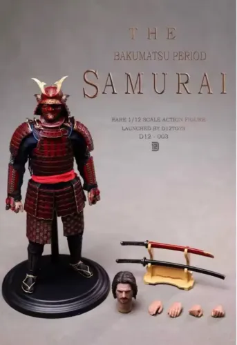 Último samurai 1/12 dstoys action figure tom cruise