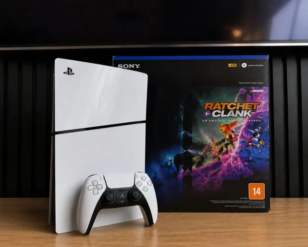 PS5 Digital Edition + Controle + Caixa Original