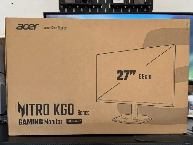 Monitor Gamer LED Acer Nitro 27 Polegadas 144Hz