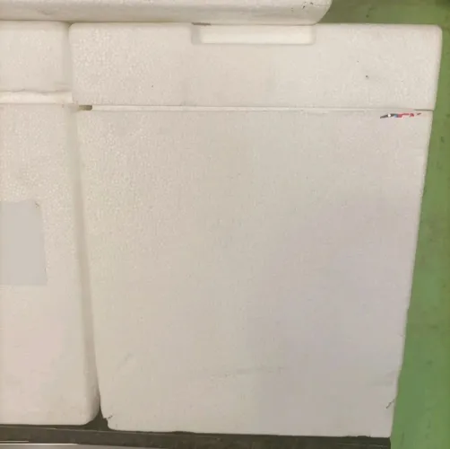 Caixa de isopor