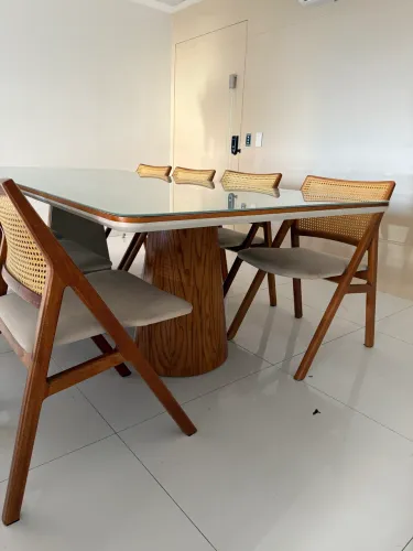 MESA DE JANTAR (cadeiras opcionais) - Preço sem cadeiras