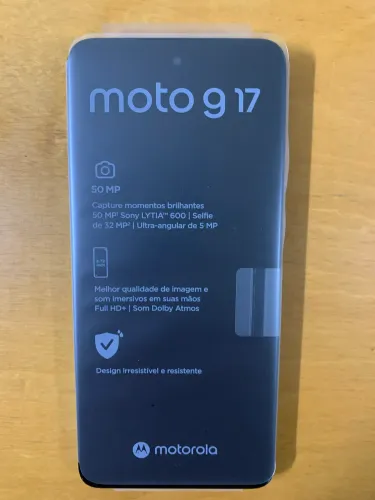 Motorola G17 Novo Na Caixa