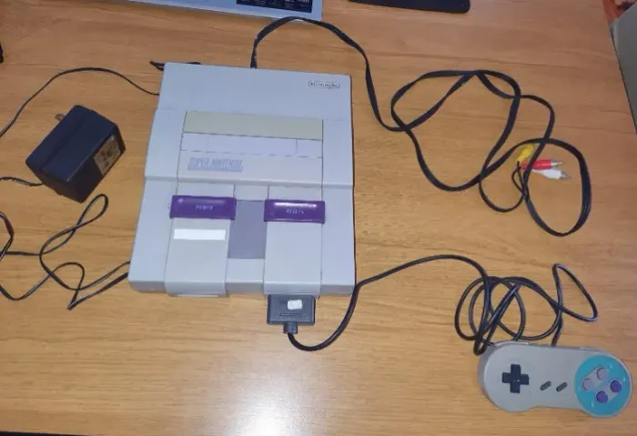 Super Nintendo Console Original Modelo FAT SNES + 1 Controle
