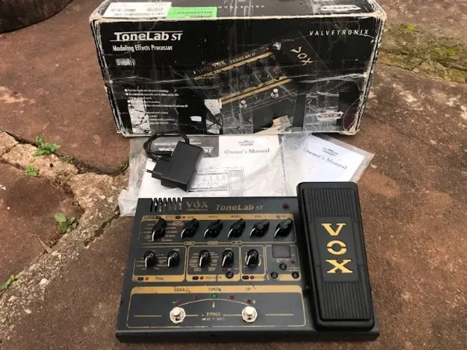 Pedaleira Vox Tonelab ST faço Olxpay/ML avalio troca