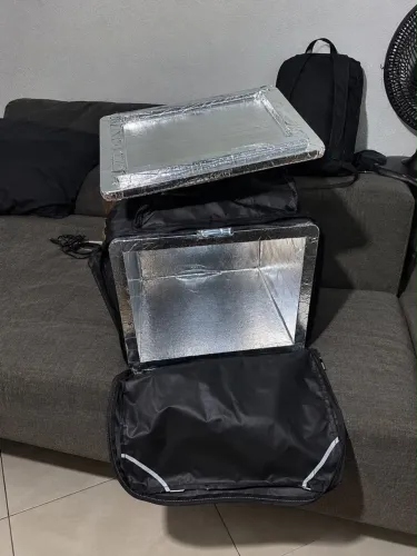 Mochila de motoboy bag para delivery térmica