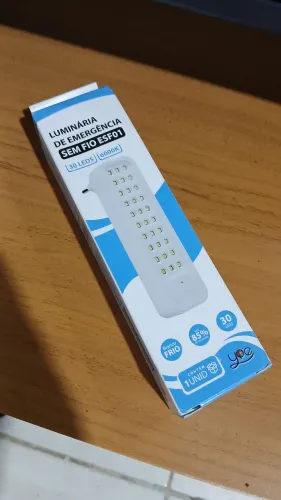 Luminária de emergência