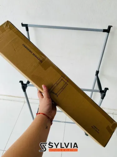 Arara dupla / cabideiro para roupas