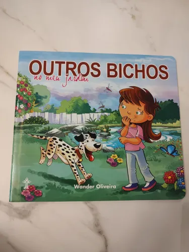 Livro infantil Outros bichos no meu jardim
