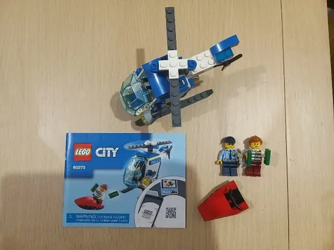 Conjunto lego 60275 - Helicóptero da polícia