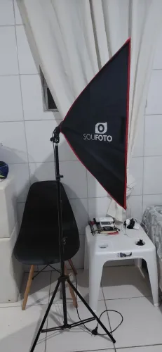 Softbox luz continua