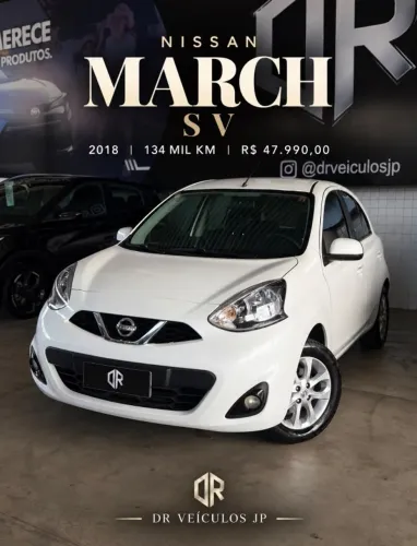 Nissan March SV 1.0 12V Flex 5P 2018