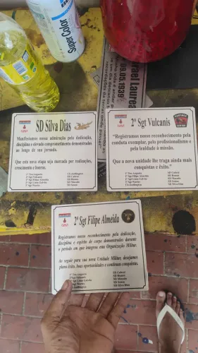 Placas de Hora ao Mérito 