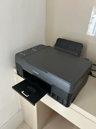 Impressora Multifuncional Colorida com WiFi Canon Tanque de Tinta G3160
