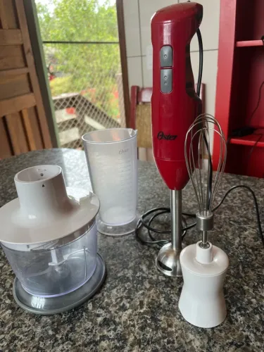 Mixer Oster Delight Vermelho Função Turbo