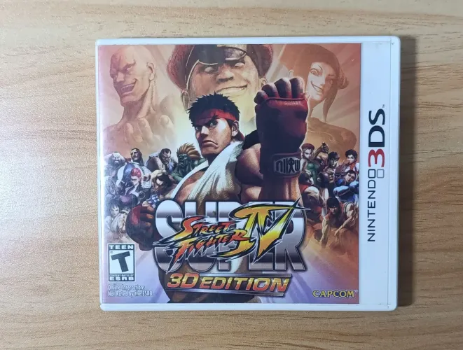 Jogo Super Street Fighter IV 3d Edition Nintendo 3ds Original