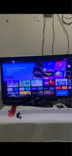 Aparelho de Tv Amazon Fire TV Stick HD, Controle Remoto por Voz com Alexa