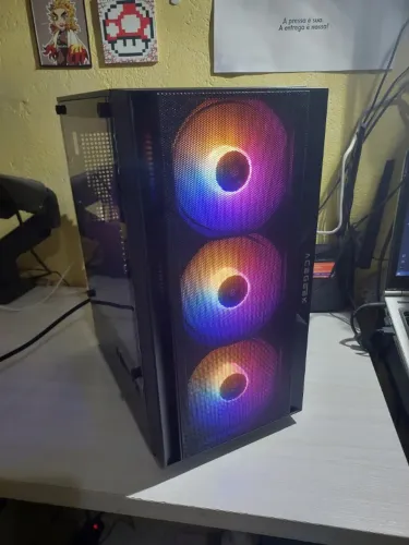 PC Gamer Ryzen 5 3400G | B450M | 16GB RAM | SSD 480GB | Fonte 500W | Gabinete RGB