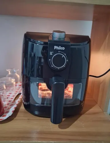 Air Fryer Philco 4L Revestimento Redstone 1500W PAF40A 220V