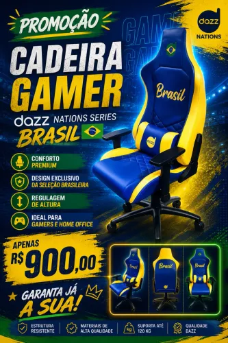 Cadeira Gamer Dazz Brasil