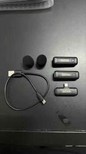 Kit Microfone Lapela BOYA