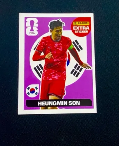 HEUNGMIN SON LILÁS figurinha da copa do mundo de 2026