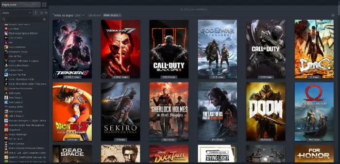 189 jogos na (steam)
