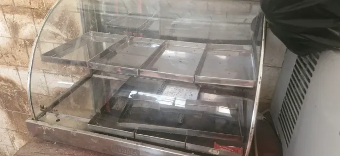 Expositor salgados