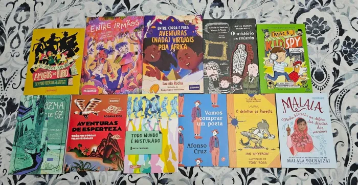 11 Livros seminovos.
