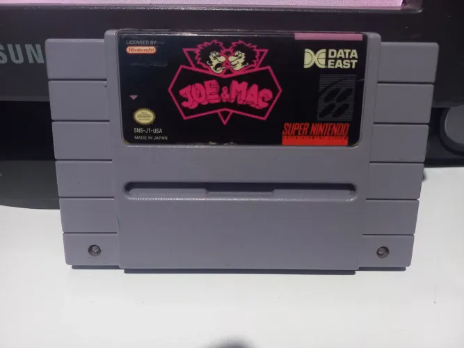 Joe e Mac Cartucho Super Nintendo