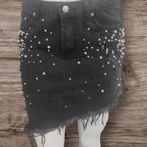 Saia jeans nova com etiqueta 